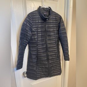 Patagonia down Fiona Parka womens puffy jacket XL Black